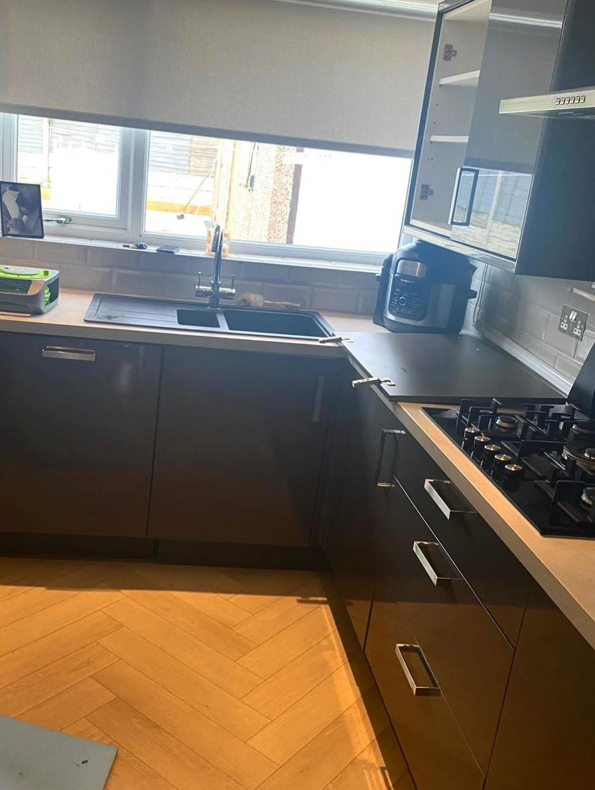 Kitchen before transformation